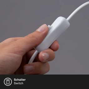 Lampă LED cu clemă GRIP LED/2,5W/230V alb Briloner 2615-016P