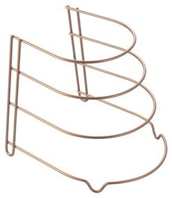 Suport pentru tigăi Metaltex, arămiu