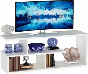 Comoda TV Parol Homs, 100 X 40 X 29 cm, alb