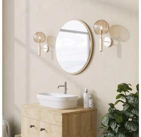 Oglindă decorativă Moluvu 1 (bej) . 1093646