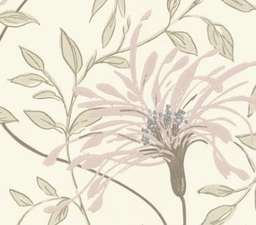 Tapet Fairhaven, Pink Luxury Floral, 1838 Wallcoverings, 5.3mp / rola