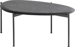 Măsuță de cafea neagră 67x92 cm Kota – WOOOD