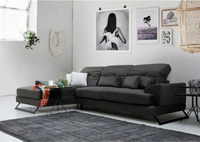 Colțar gri închis (colț pe partea stângă ) Frido – Balcab Home