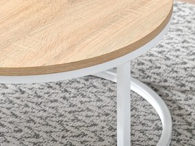 Măsuță de cafea Kolja Stolik S (stejar sonoma + alb). 1111474