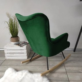 Fotoliu balansoar în stil scandinav Aria (Magic Velvet 2225). 1059398