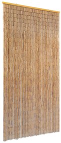 Perdea de usa pentru insecte, bambus, 90x220 cm Maro, 90 x 220 cm