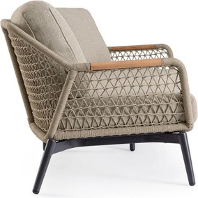 Canapea de grădină maro deschis din lemn de acacia Eulero – Bizzotto