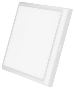 Plafoniera LED BP04-72080, patrata, 20W, 2000lm, lumina calda+neutra+rece, IP20, alba, Braytron