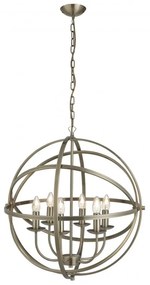 Lustra suspendata stil traditional Orbit alama antic 2476-6AB SRT