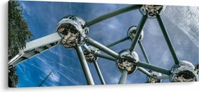 Tablou- atomium la Bruxelles (120x50 cm)