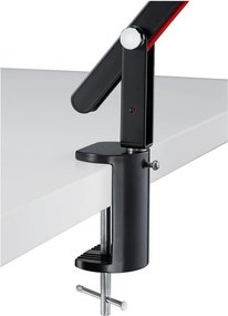 Veioză neagră LED cu structură flexibilă (înălțime 90 cm) Amsterdam – Trio