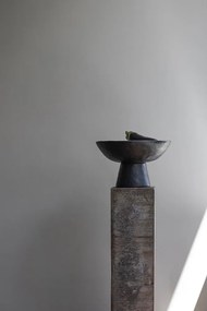 Bol negru/fildeș din gresie ø 31,5 cm By Hand – Mette Ditmer Denmark