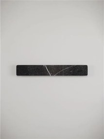 Aplica de perete LED din marmura neagra ALYSSA