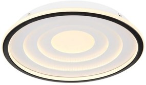 Plafoniera LED design modern Foppa alb, negru