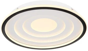 Plafoniera LED design modern Foppa alb, negru