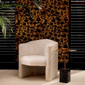 Fotoliu elegant design LUX Watertown, Seashell off white