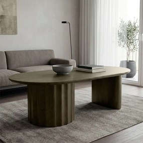 Masuta De Cafea Felora Lemn Masiv De Mango Wenge 130x65x40 Cm