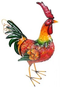 Decoratiune gradina, MagicHome, cocos, metalica, 42x19x63 cm