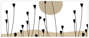 Tablou - Pajiște grafică N⁰2 (120x50 cm)