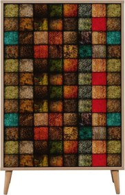 Dulap Mega Sonoma Oak Cubes