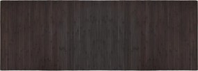vidaXL Covor dreptunghiular, maro închis, 70x200 cm, bambus