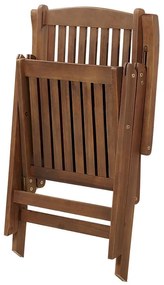 Set mobilier de grădină Amali (lemn închis). 1077448