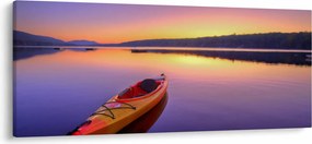 Tablou - Kayak pe lac (120x50 cm)