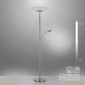 Lampadar LED dimabil Paul Neuhaus ALFRED 1xLED/28W+1xLED/4W/230V crom
