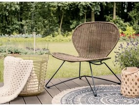 Cos cu manere II, diametru 41,9 cm, bej
