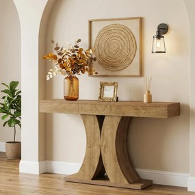 Masa Consola maro, 150 cm, masuta hol, living, dormitor - MAM2