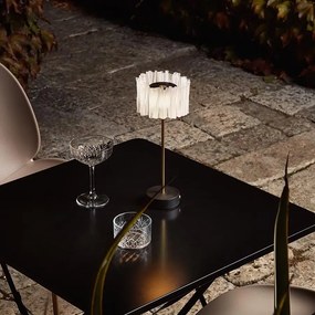 Veioza, Lampa de masa cu baterii ideala restaurant Accordeon Prisma/Black