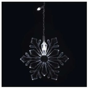 Perdea luminoasă LED de Crăciun 60xLED/1,35W 635x50 cm alb rece