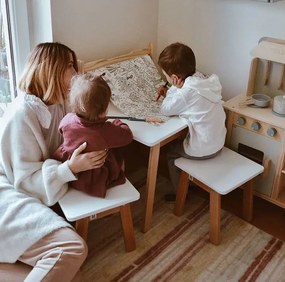 Masa pentru copii Culoare Gri, WOODY GREY