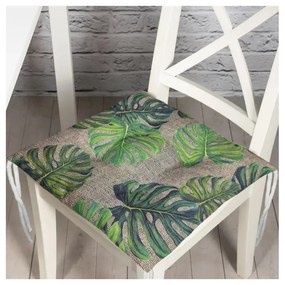 Pernă pentru scaun Minimalist Cushion Covers Banana Leaves, 40 x 40 cm