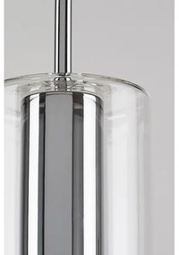 Lustră pe cablu ESTA 1xE27/40W/230V transparent/crom Rabalux 72048