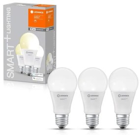 SET 3x Bec de iluminat cu LED SMART + E27/9,5W/230V 2700K - Ledvance