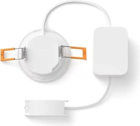 Philips - Set de 2 corpuri de iluminat LED RGBW dimabile pentru baie, încastrate Hue SLIM LED/8,3W/230V IP44