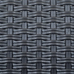 Scaun de grădină din plastic Vanda, grafit