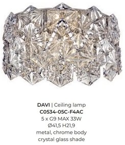 Lustra aplicata design modern DAVI
