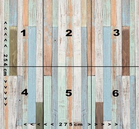 Fototapeta pentru perete DRIFT WOOD 275x254 cm