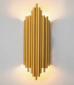 Aplica de perete design mimimalist Tub auriu