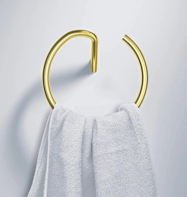 Silia inel suport pentru prosoape - rotund finisaj auriu ADI_Z611