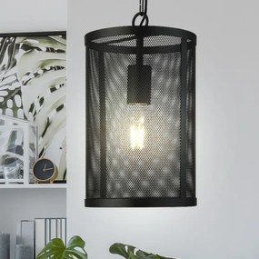 Searchlight - Lustră pe lanț FISHNET 1xE27/60W/230V negru
