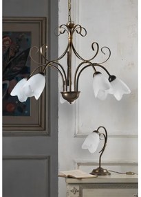 Lustră pe lanț ONLI ODINO 5xE14/6W/230V