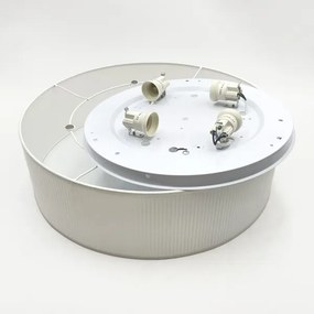 Plafonieră SIRJA PLISADO, 4xE27/15W/230V, Ø 45 cm, albă