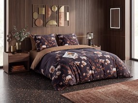 Lenjerie de pat cocolino DUO SENSE ARVENA gri inchis microplus/flanel Dimensiune lenjerie de pat: 2 buc 70 x 90 cm | 200 x 220 cm