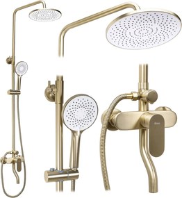 Set dus REA DROP Brush Gold