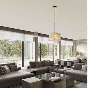 Lustra suspendata, cristale sticla ESTRELLA 54cm