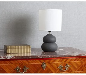 Lampă de masă LUCIE Cottex 8000120-4000, 1xE14/8W/230V, gri