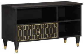 vidaXL Dulap TV, 80x33x46 cm, lemn masiv de mango